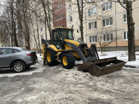 Уборка снега и наледи в Красносельском районе