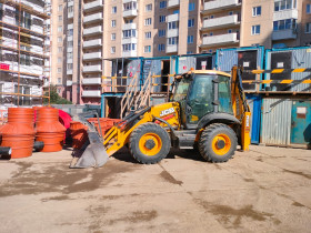 Услуги экскаватора погрузчика JCB 3CX super