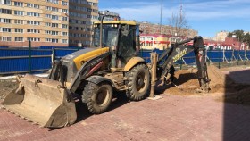 Аренда экскаватора погрузчика г.Ломоносов 