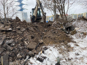 Аренда экскаватора погрузчика Terex 970 