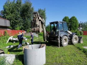 Аренда экскаватора погрузчика в Новоселье, Ломоносовский район 