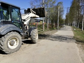 Аренда экскаватора-погрузчика Terex 970, Ломоносовский район, деревня Низино